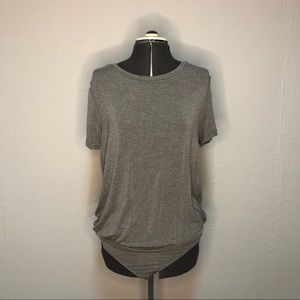 Grey TShirt Body Suit